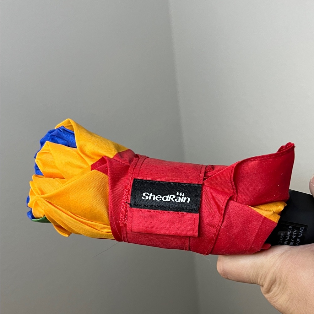 ShedRain Multicolor Compact Umbrella